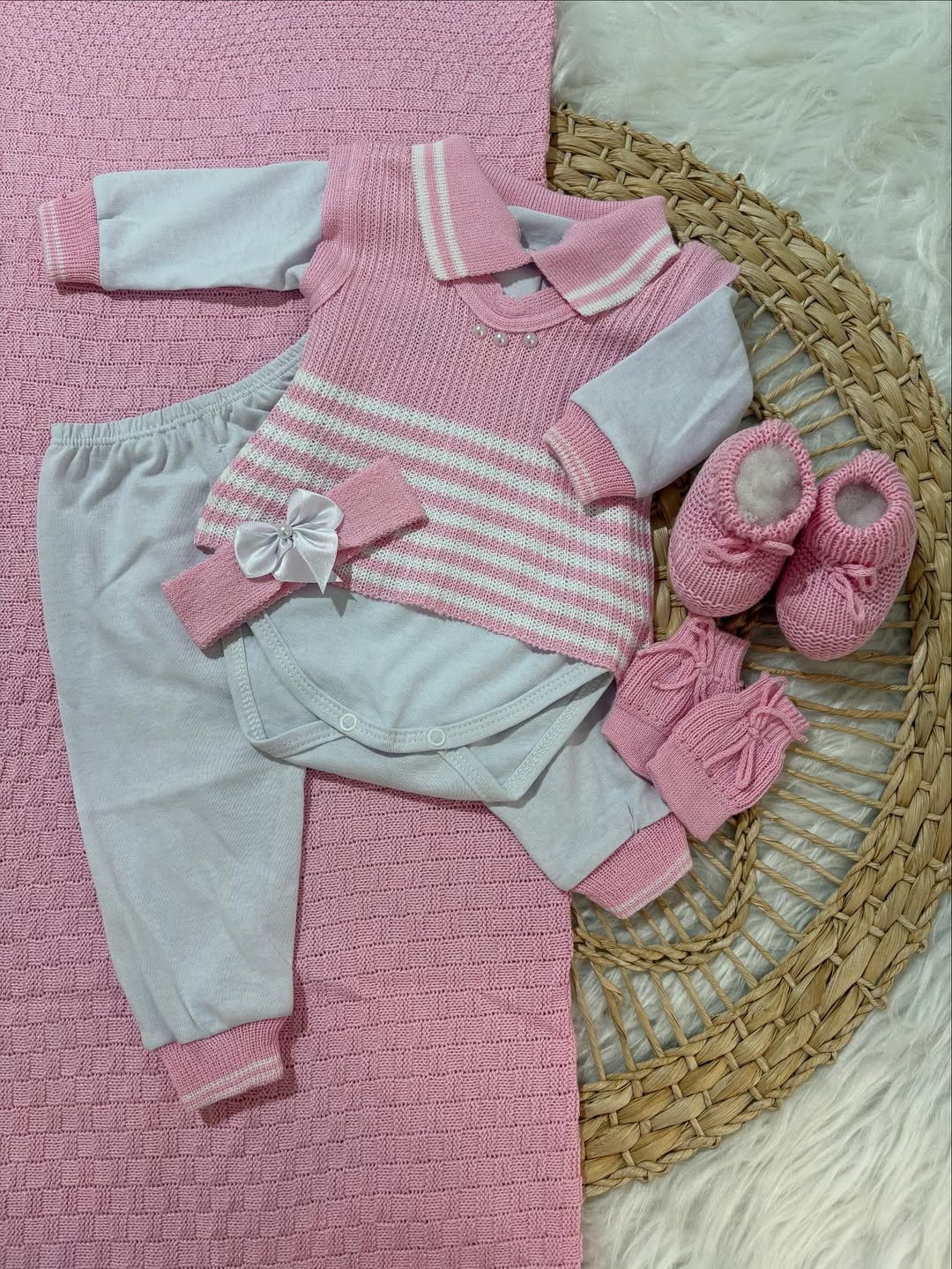 Kit Saída Maternidade Personalizável Completa - Personalize Com o Nome da Sua Princesa