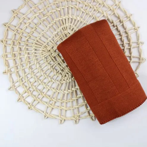 Manta De Tricô Avulsa Básica
Ferrugino