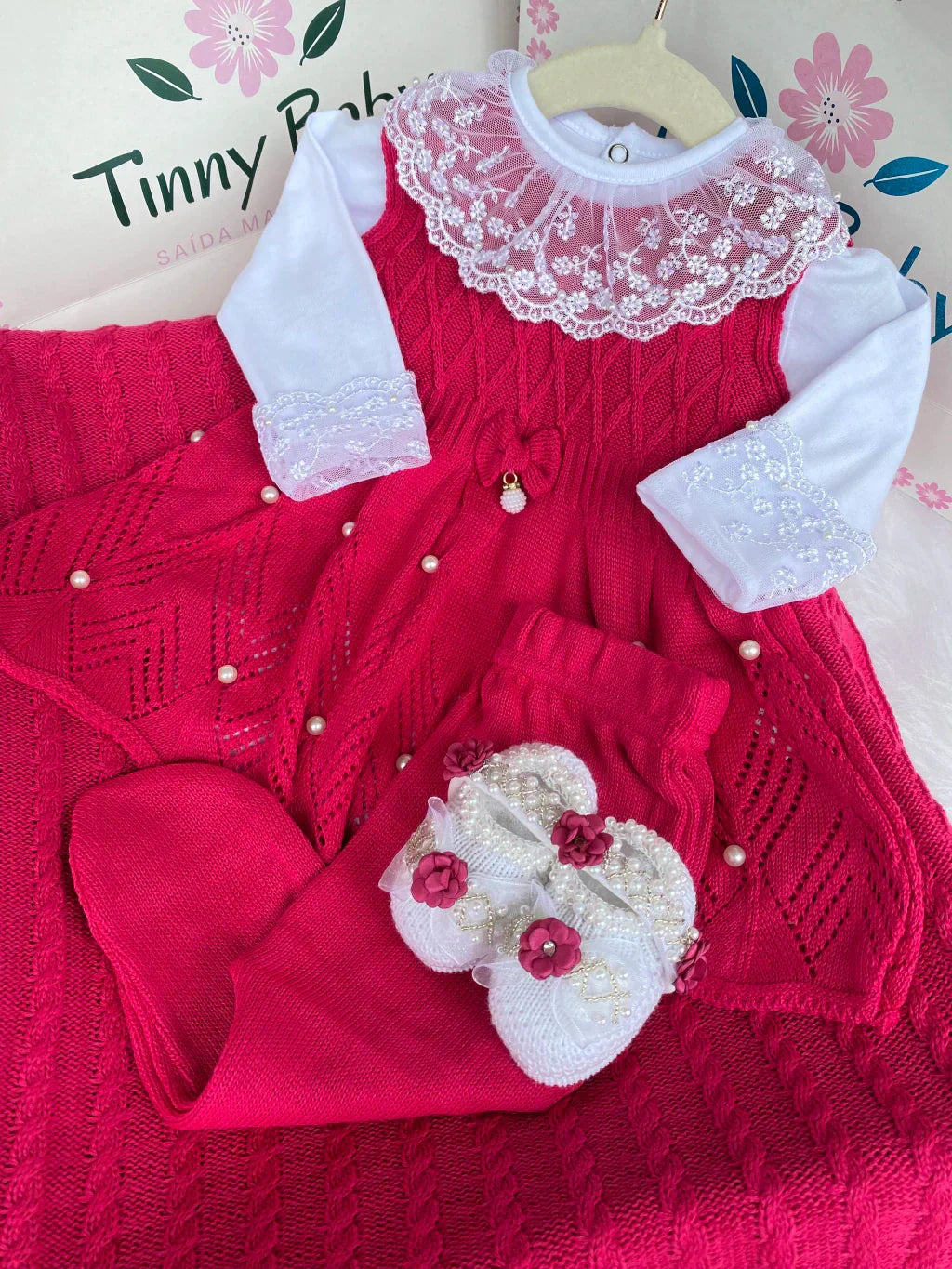 Kit Saída Maternidade Lua - Personalize Com o Nome da Sua Princesa