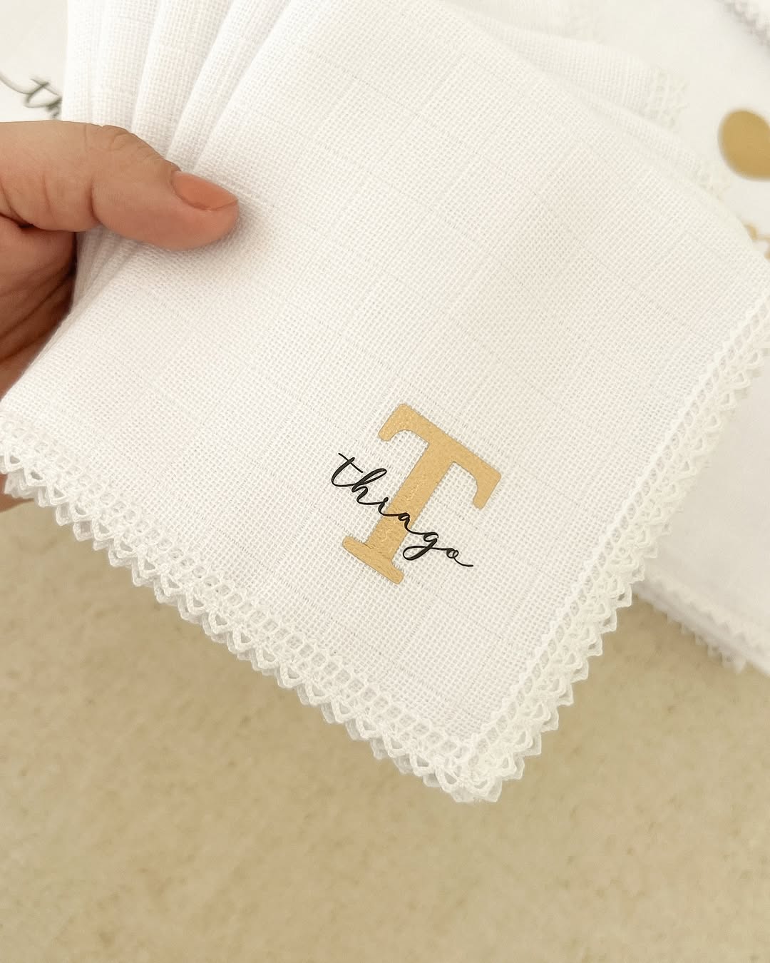 Kit de Fraldinha Completo e Personalizado 20 Peças | Nome do Bebê Personalizado