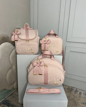 PROMOÇÃO Kit de Bolsas Maternidade 100% Personalizado com nome do Principe/Princesa