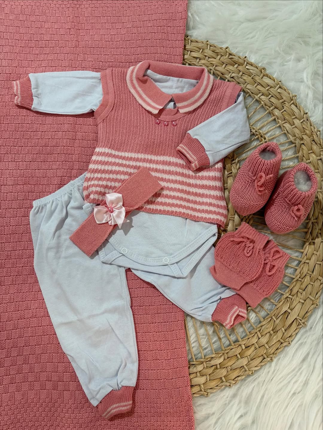 Kit Saída Maternidade Personalizável Completa - Personalize Com o Nome da Sua Princesa