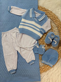 Kit Saída Maternidade Personalizável Completa | Personalize Com o Nome do Seu Príncipe