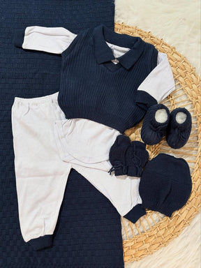 Kit Saída Maternidade Personalizável Completa | Personalize Com o Nome do Seu Príncipe