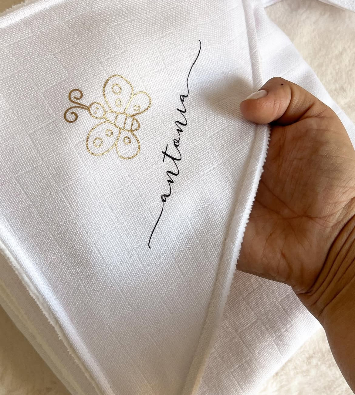 Kit de Fraldinha Completo e Personalizado 20 Peças | Nome do Bebê Personalizado