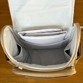 Kit Baby 5 Personalizado - Palha Ouro | Borboleta - Inclui Bolsa Personalizável